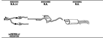 Система выпуска ОГ WALKER ADK008352CA