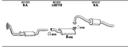 Система выпуска ОГ WALKER AR10012A