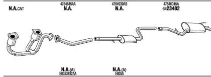 Система выпуска ОГ WALKER CHK015859