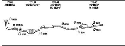 Система выпуска ОГ WALKER CI16038