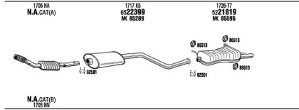 Глушитель WALKER CI16065