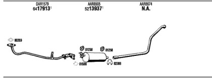 Система выпуска ОГ WALKER DF50005