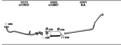 Система выпуска ОГ WALKER DF50006