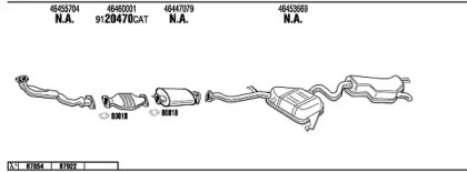 Система выпуска ОГ WALKER FI13001