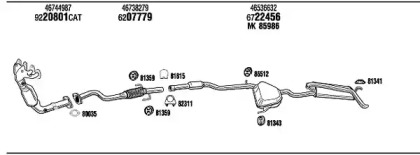 Система выпуска ОГ WALKER FI35036