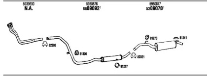 Система выпуска ОГ WALKER FI61211A