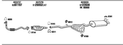 Система выпуска ОГ WALKER FI71015B