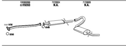 Система выпуска ОГ WALKER FIT16159A