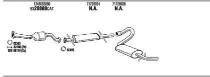 Система выпуска ОГ WALKER FIT16159B