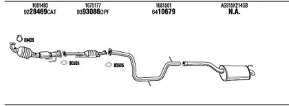 Система выпуска ОГ WALKER FOK033347A