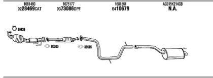 Система выпуска ОГ WALKER FOK033347B