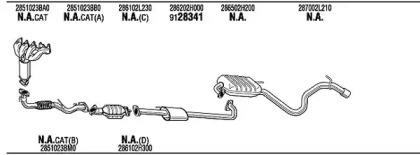 Система выпуска ОГ WALKER HYK023435AB