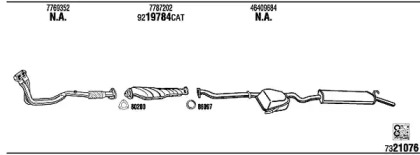 Глушитель WALKER LN40028