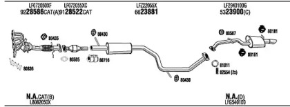 Система выпуска ОГ WALKER MAK018541