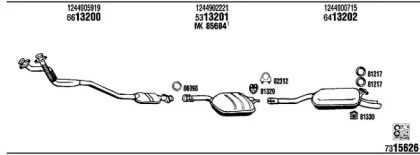 Система выпуска ОГ WALKER MB43311B