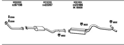 Система выпуска ОГ WALKER MI70022