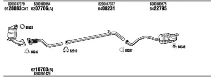 Система выпуска ОГ WALKER REK018787D