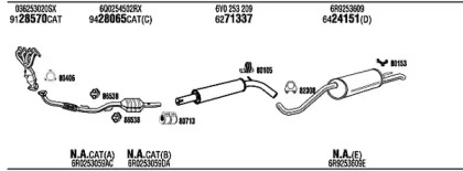 Система выпуска ОГ WALKER SKK023166BB