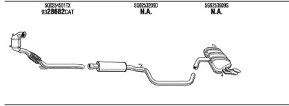 Система выпуска ОГ WALKER VWK105738