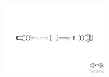 Шлангопровод CORTECO 19018449