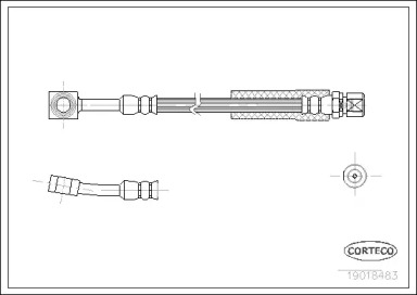 Шлангопровод CORTECO 19018483