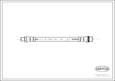 Шлангопровод CORTECO 19018502
