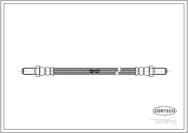 Шлангопровод CORTECO 19018752