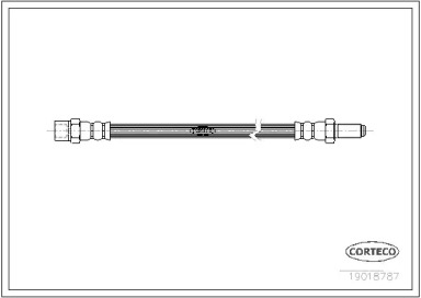 Шлангопровод CORTECO 19018787