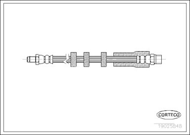 Шлангопровод CORTECO 19025848