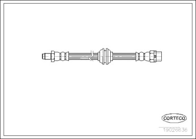 Тормозной шланг CORTECO 19026636