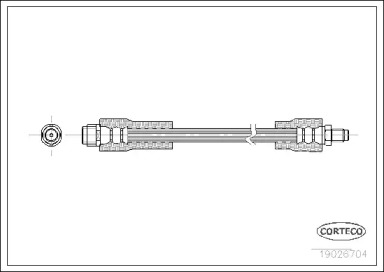Шлангопровод CORTECO 19026704