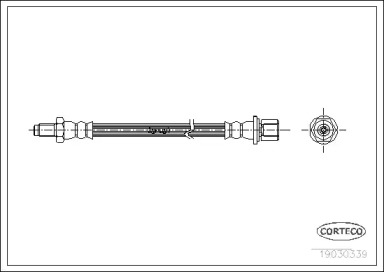Шлангопровод CORTECO 19030339