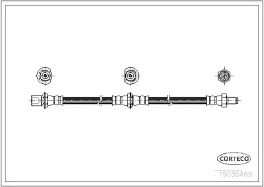 Шлангопровод CORTECO 19030469