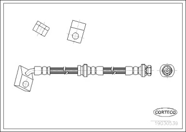 Шлангопровод CORTECO 19030538