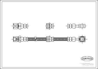 Шлангопровод CORTECO 19032169