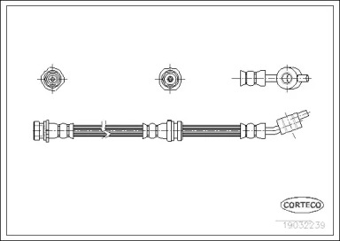Шлангопровод CORTECO 19032239