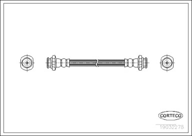 Шлангопровод CORTECO 19032278
