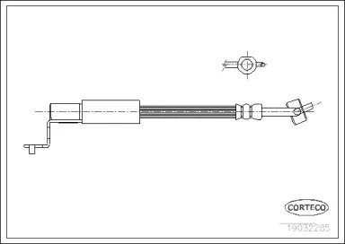 Шлангопровод CORTECO 19032285