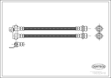 Шлангопровод CORTECO 19032416