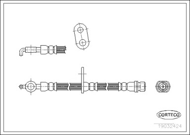 Шлангопровод CORTECO 19032424
