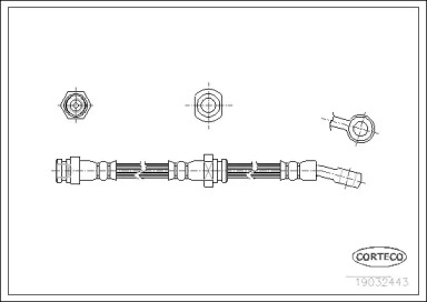Шлангопровод CORTECO 19032443