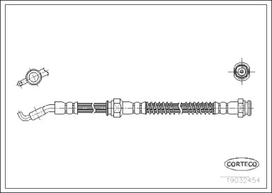 Шлангопровод CORTECO 19032454