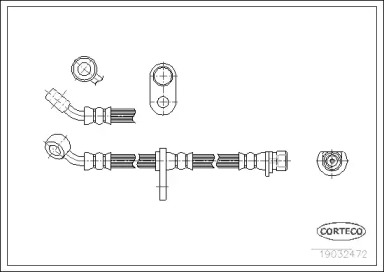 Шлангопровод CORTECO 19032472
