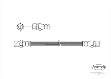 Шлангопровод CORTECO 19032487