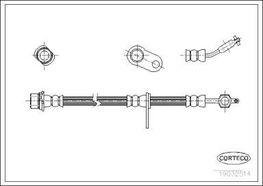 Шлангопровод CORTECO 19032514