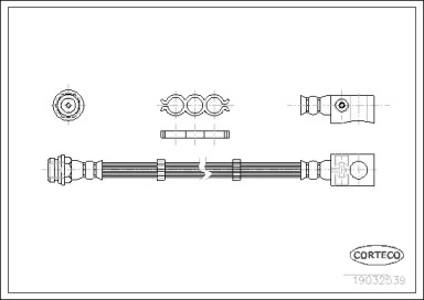 Шлангопровод CORTECO 19032539