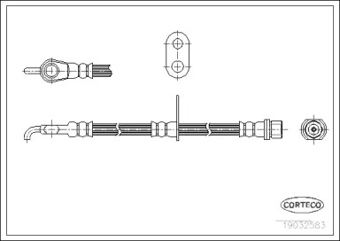 Шлангопровод CORTECO 19032583