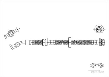 Шлангопровод CORTECO 19032584