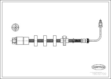 Шлангопровод CORTECO 19032611