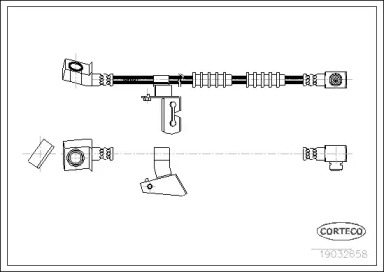 Шлангопровод CORTECO 19032658